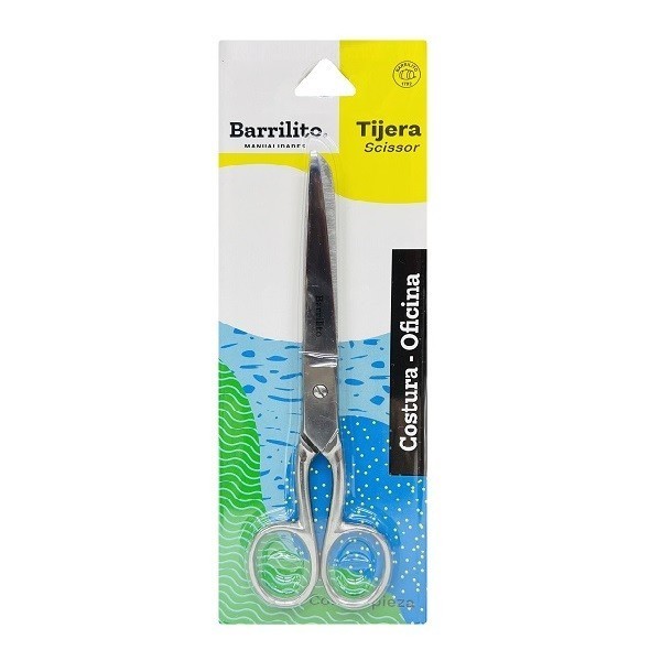 TIJERA CMANGO ACERO 6-15.24CM. BARR. 8642-6 BL.C11272